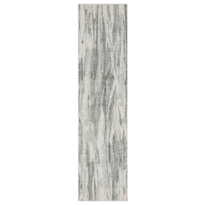 Clarke Cla03 Green/ Ivory Abstract Rug