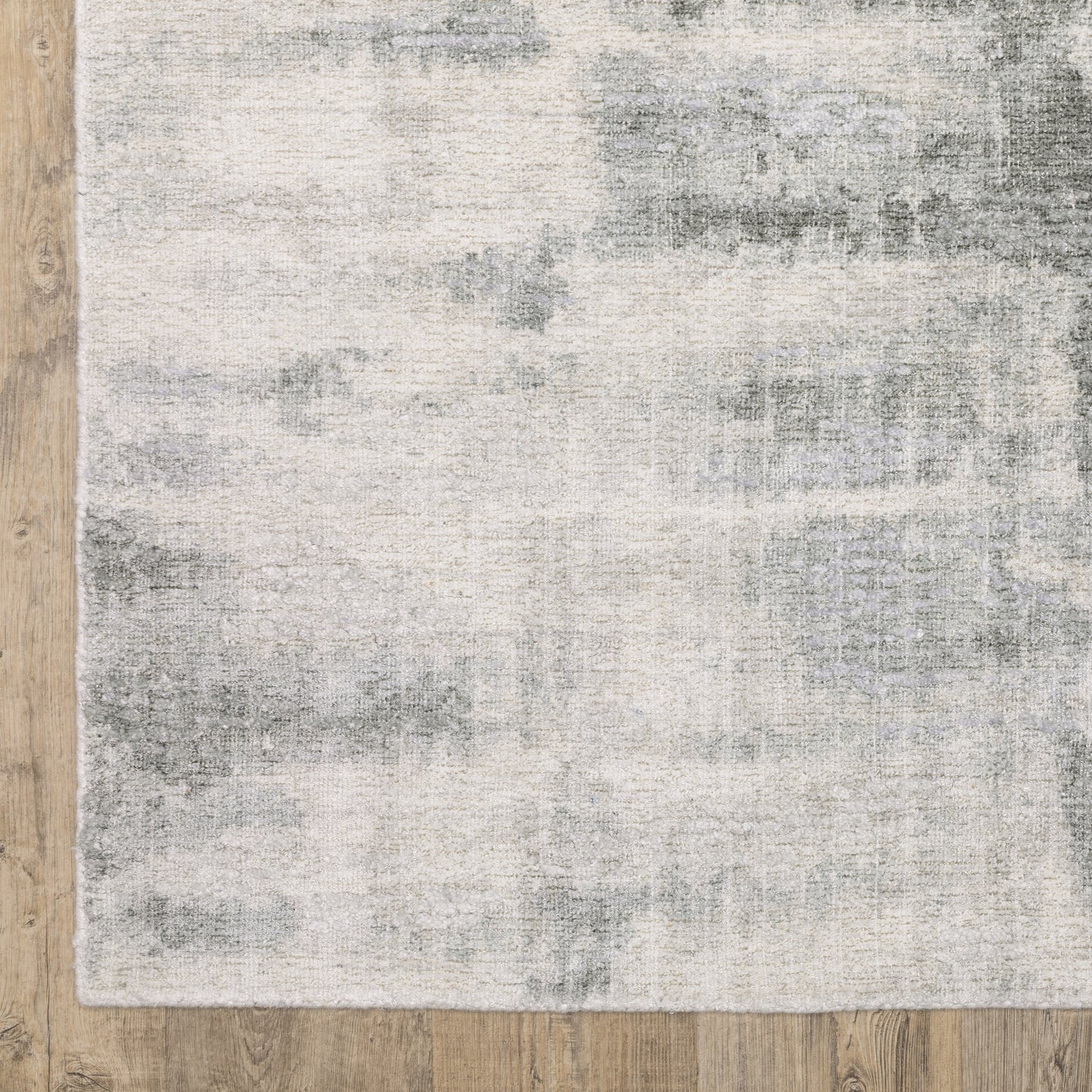 Clarke Abstract Beige/ Grey Mixed Pile Rug