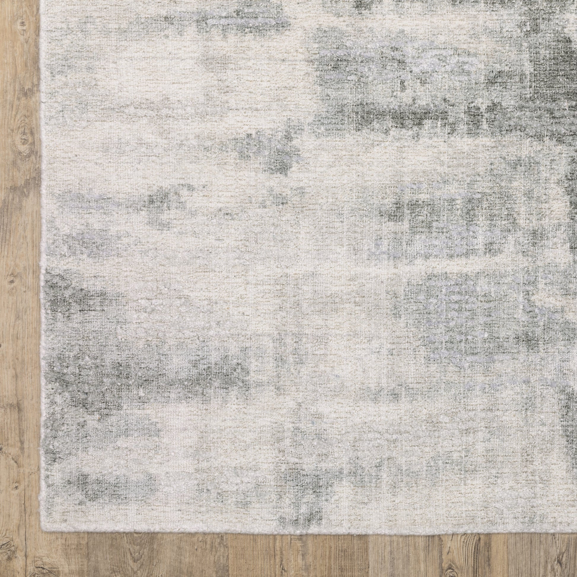 Clarke Abstract Beige/ Grey Mixed Pile Rug
