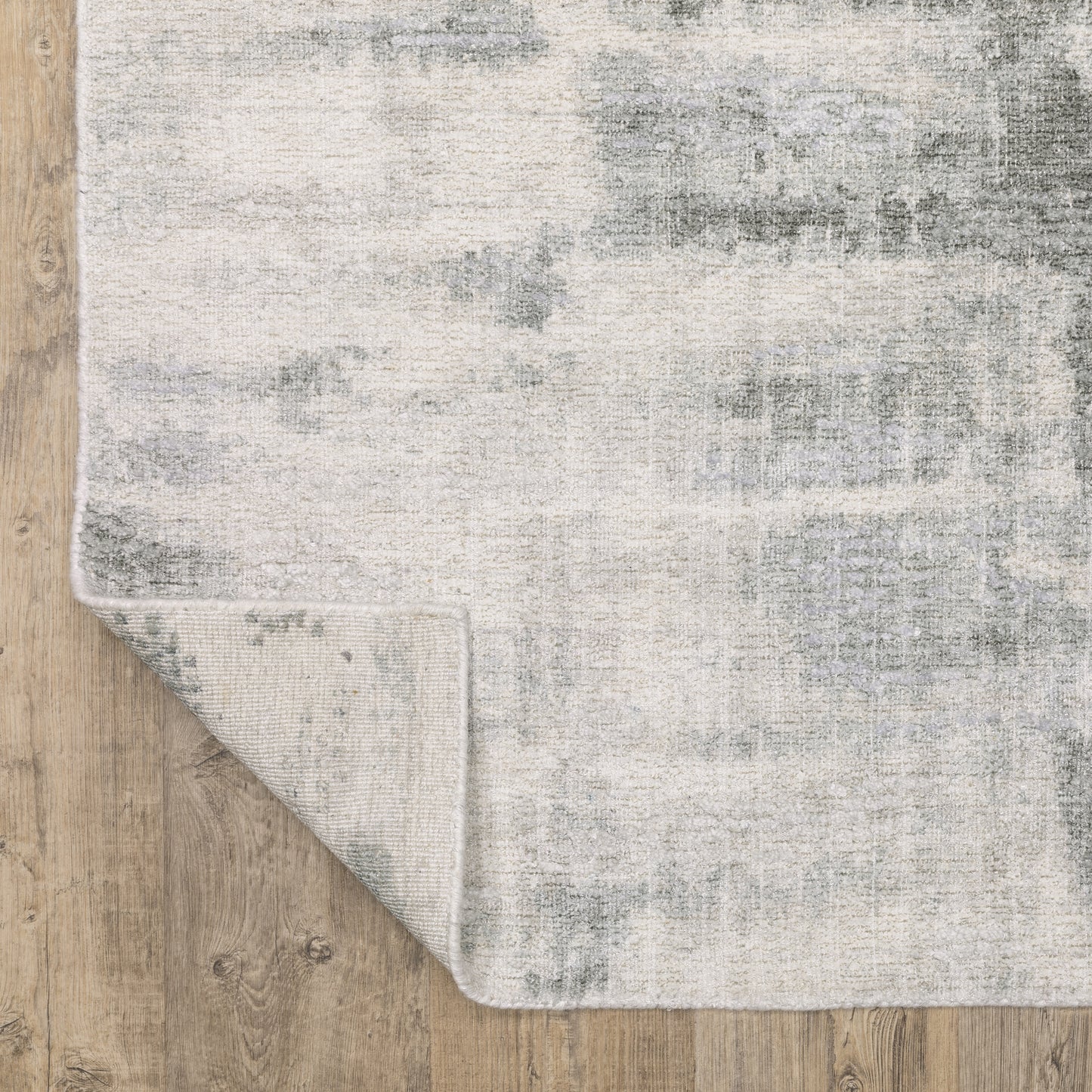 Clarke Abstract Beige/ Grey Mixed Pile Rug