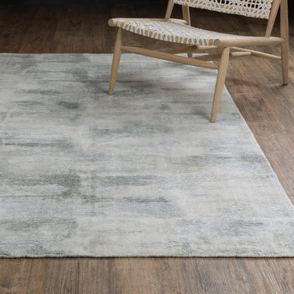 Clarke Abstract Beige/ Grey Mixed Pile Rug