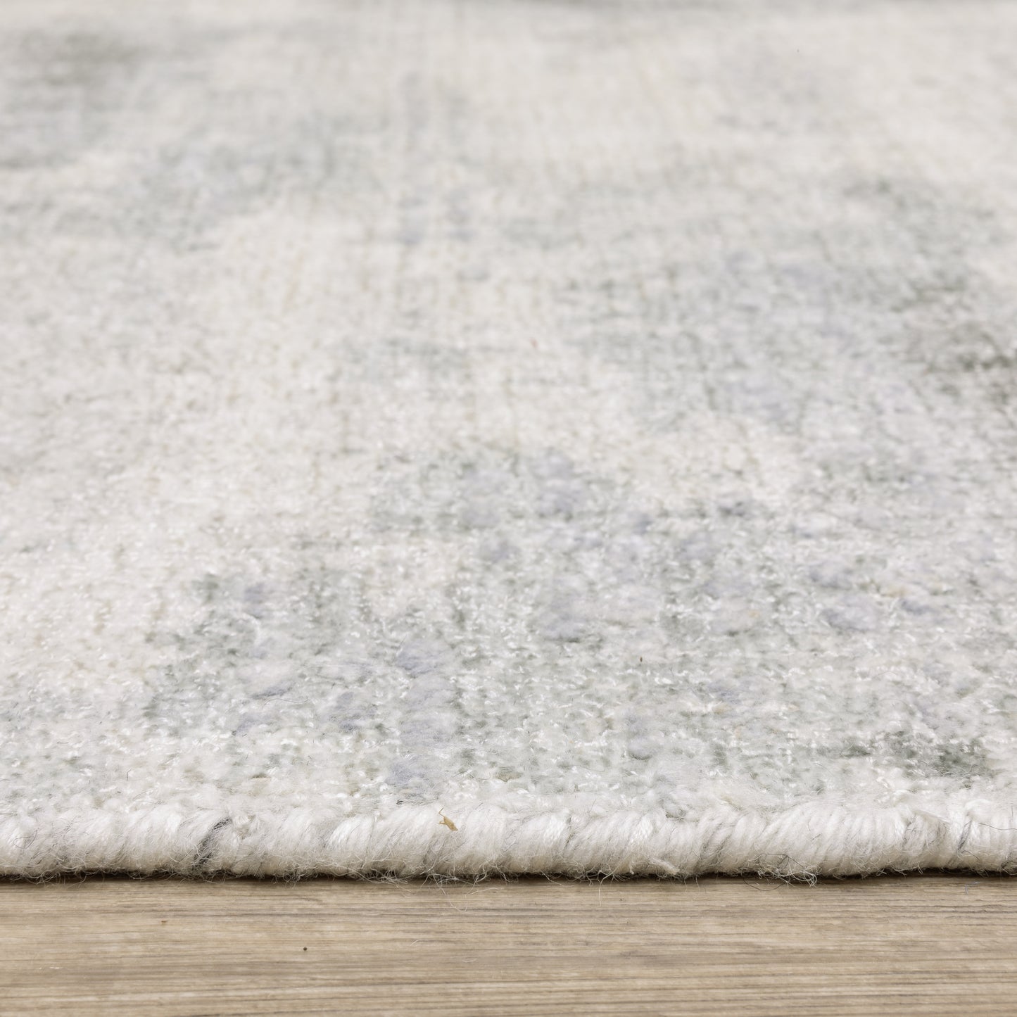 Clarke Abstract Beige/ Grey Mixed Pile Rug