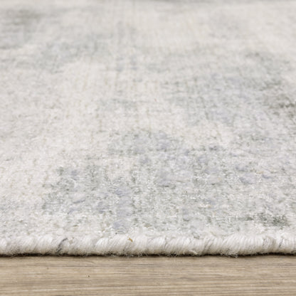 Clarke Abstract Beige/ Grey Mixed Pile Rug