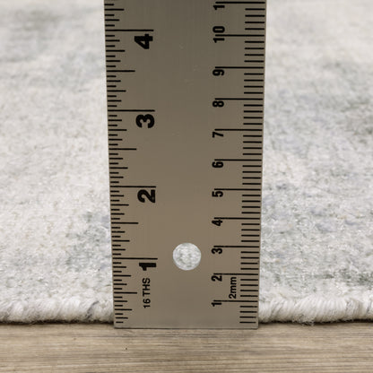 Clarke Abstract Beige/ Grey Mixed Pile Rug