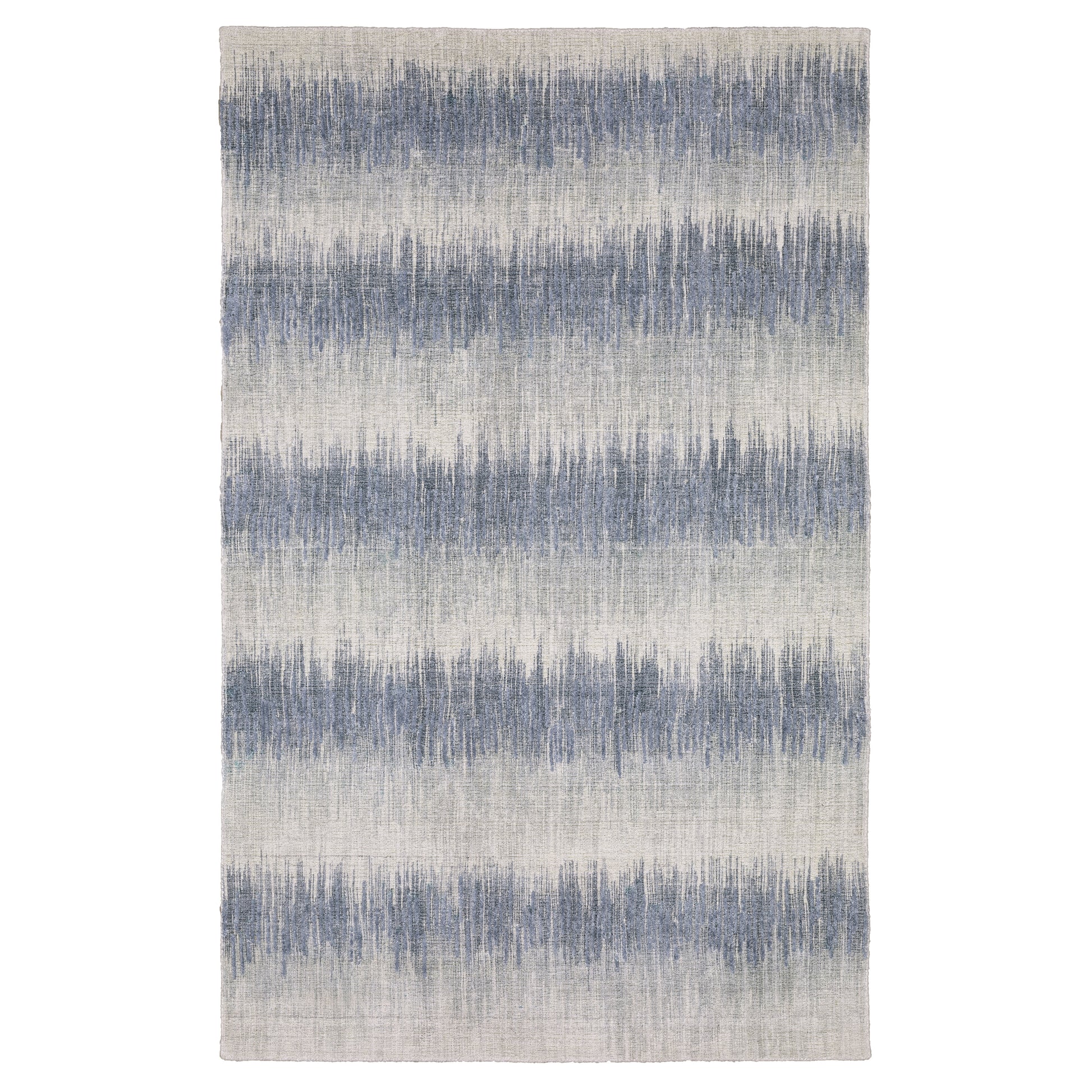 Clarke CLA06 Blue Stripe Rug