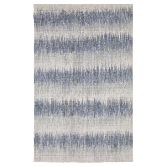 Clarke CLA06 Blue Stripe Rug