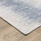 Clarke CLA06 Blue Stripe Rug