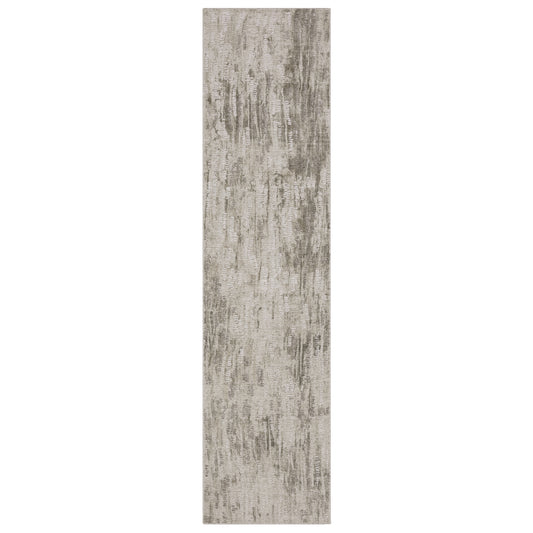 Clarke Cla08 Beige/ Brown Distressed Abstract Rug