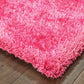 Cosmo 81103 Pink Shag Rug