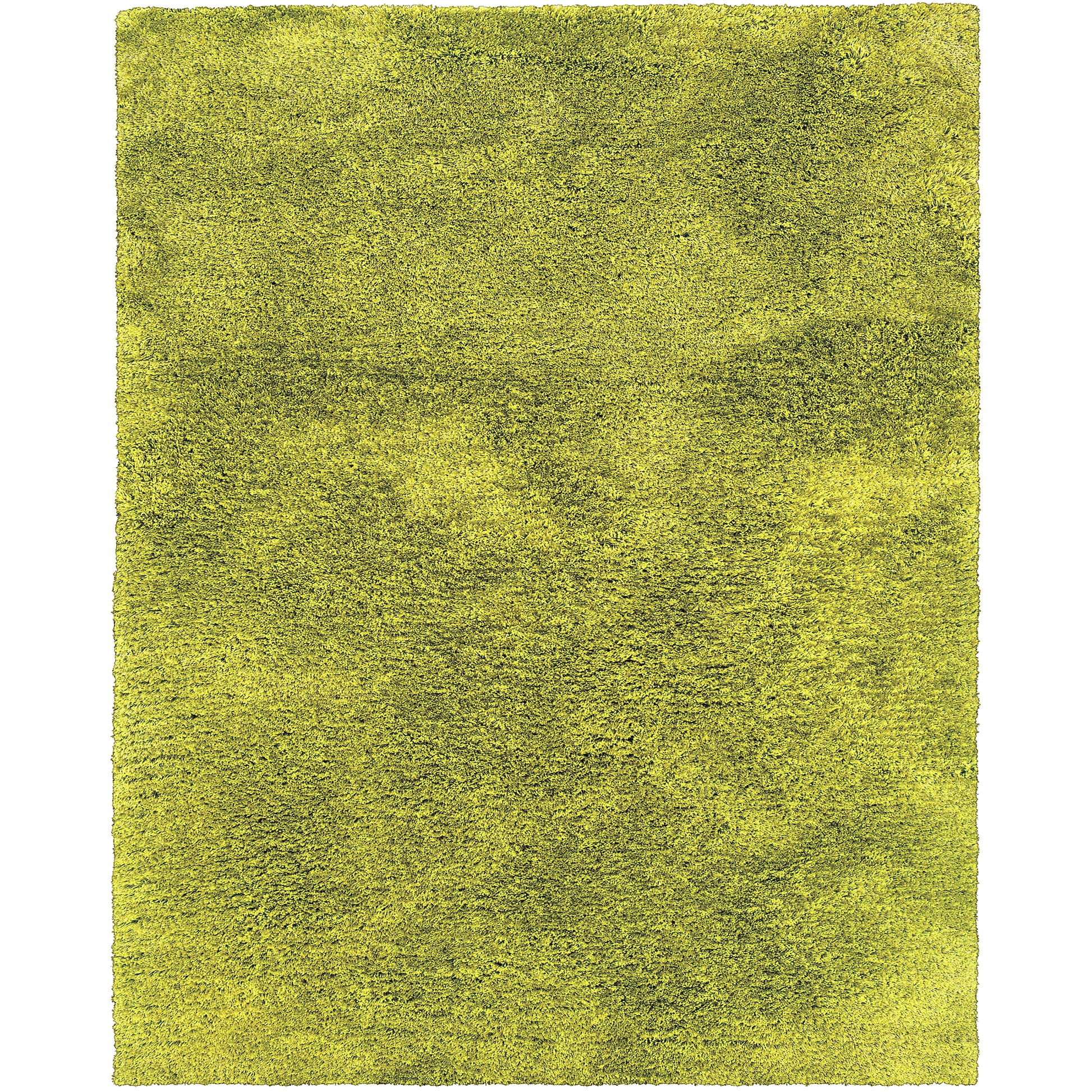 Cosmo 81101 Green Shag Rug