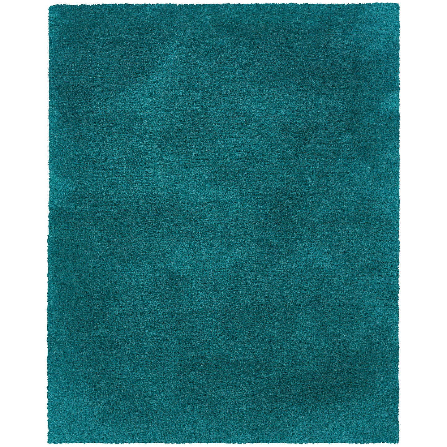 Cosmo 81104 Teal Shag Rug