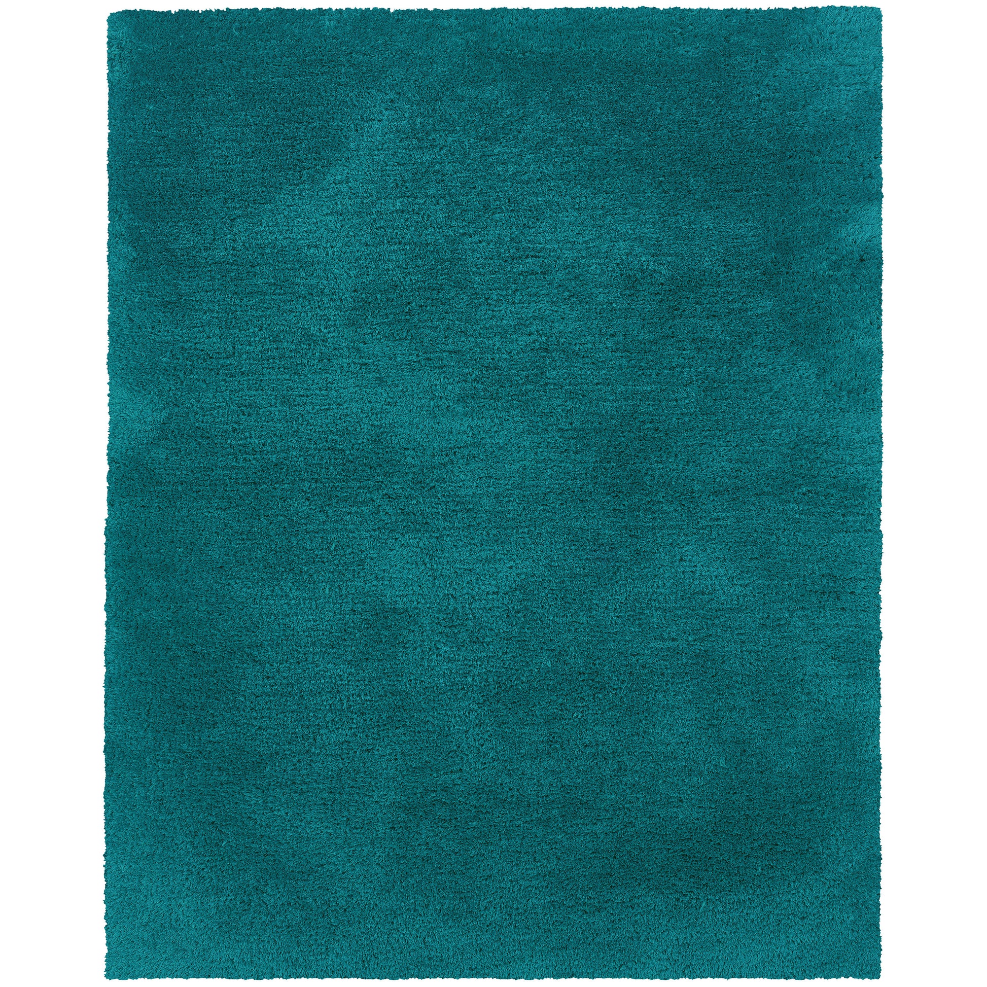 Cosmo 81104 Teal Shag Rug