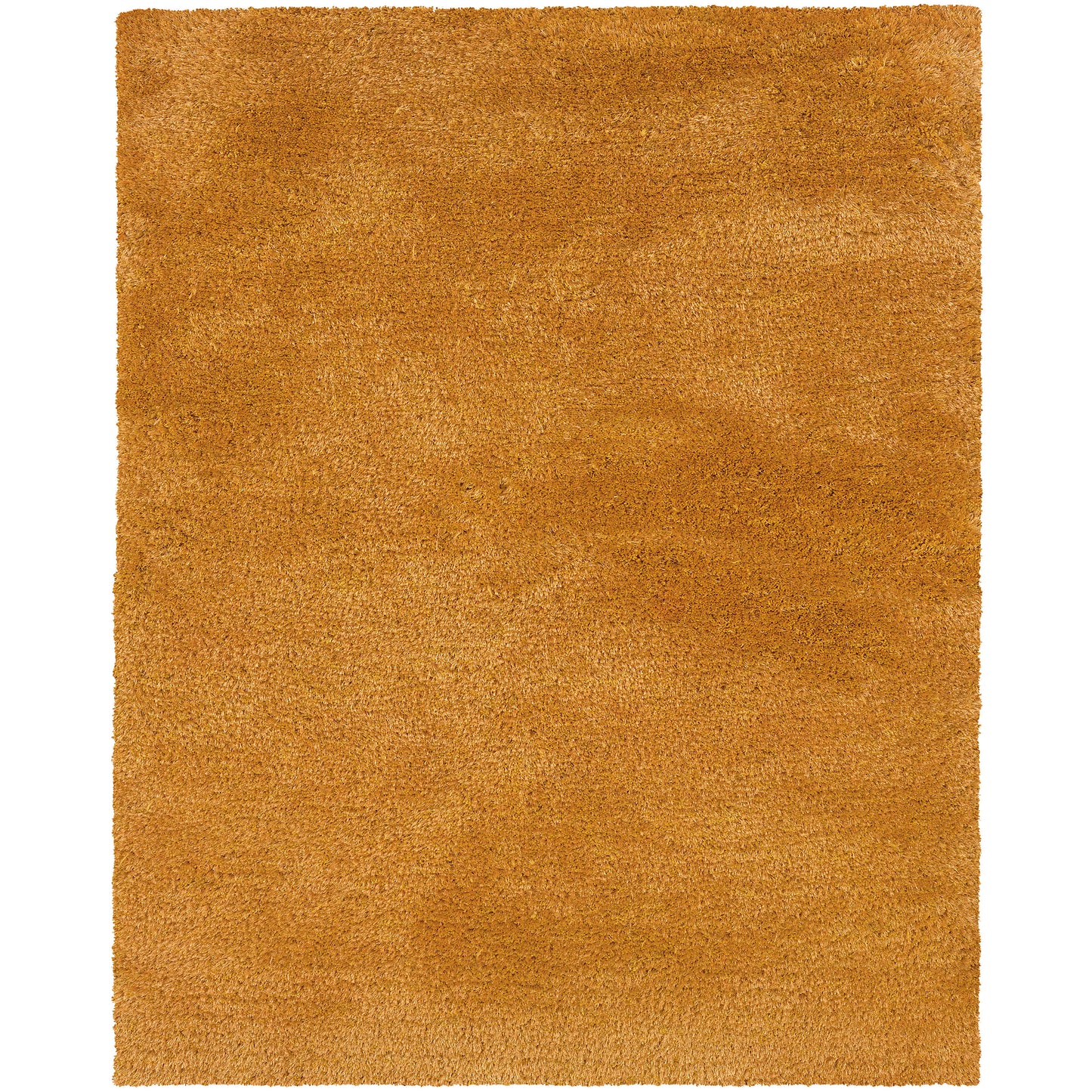 Cosmo 81107 Gold Shag Rug