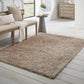 Cosmo 81109 Beige Shag Rug