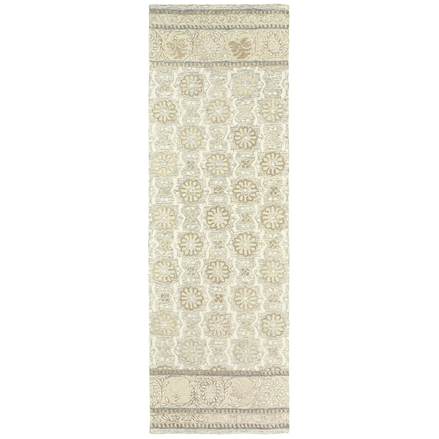 Craft 93002 Ash Border Rug