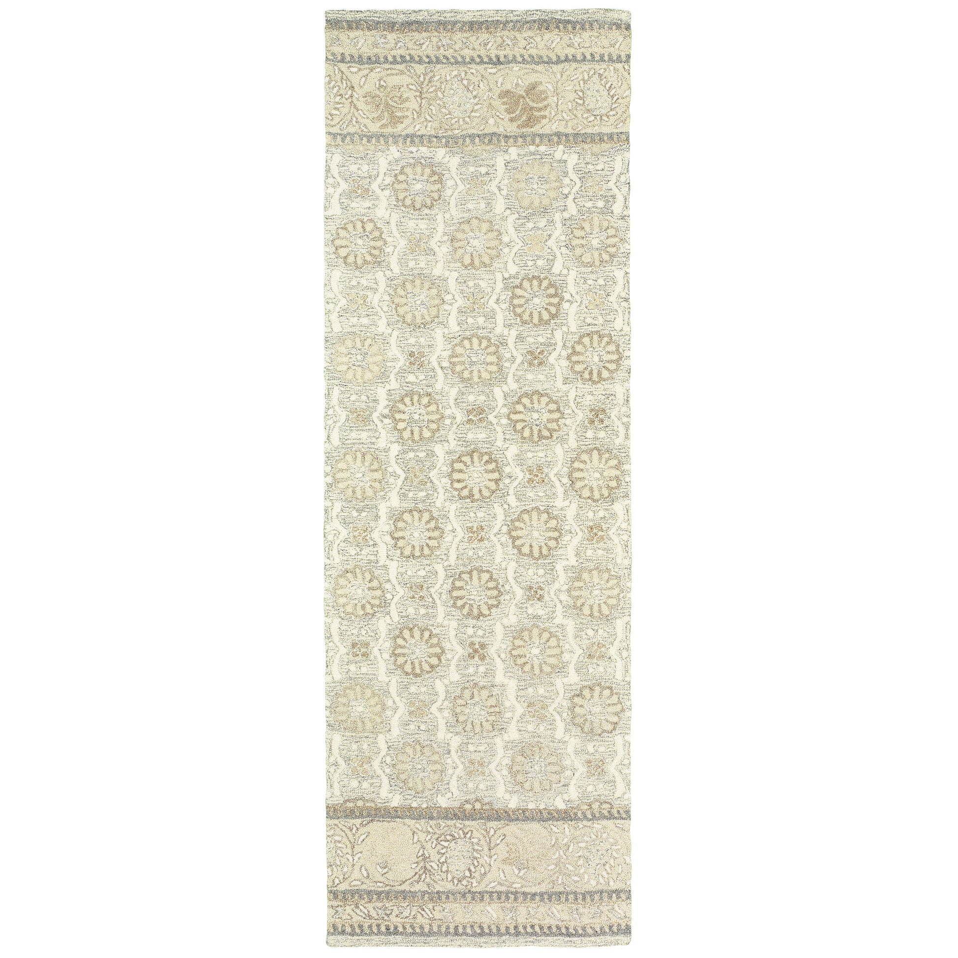 Craft 93002 Ash Border Rug