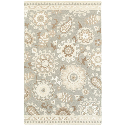 Craft 93003 Grey Medallion Rug