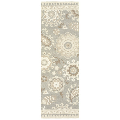 Craft 93003 Grey Medallion Rug