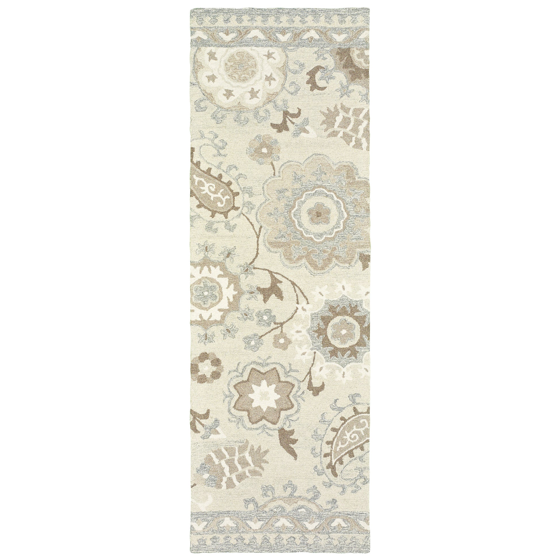Craft 93005 Ivory Medallion Rug