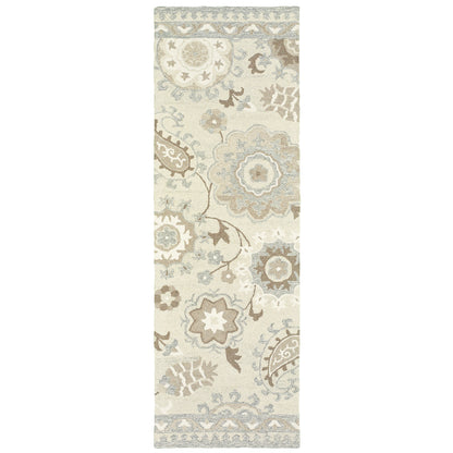 Craft 93005 Ivory Medallion Rug