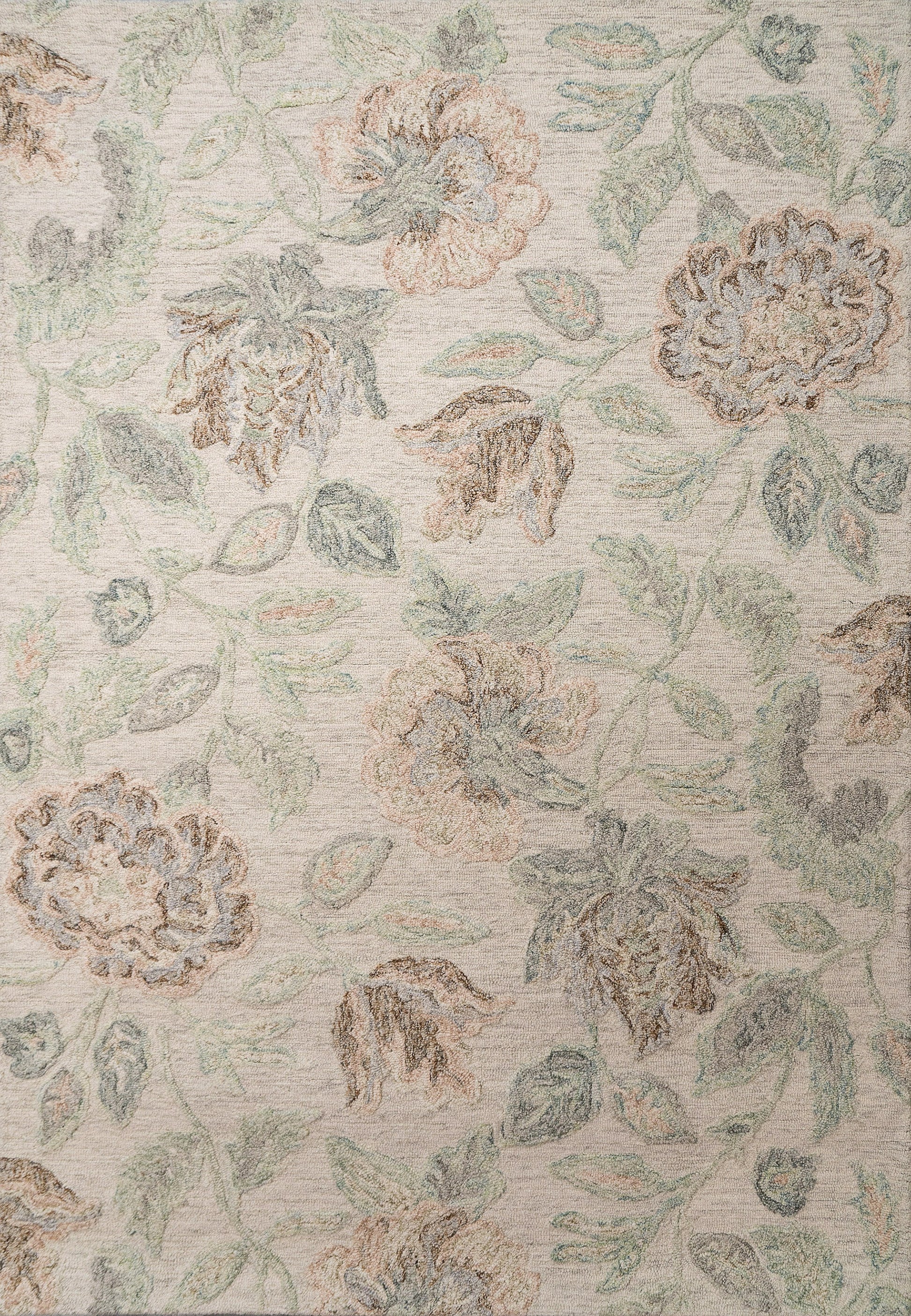 DAISY 9095 Beige/Sage/Rust – main