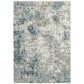 Easton 011E3 Blue Abstract Rug