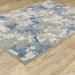 Easton 3313Q Beige Abstract Rug