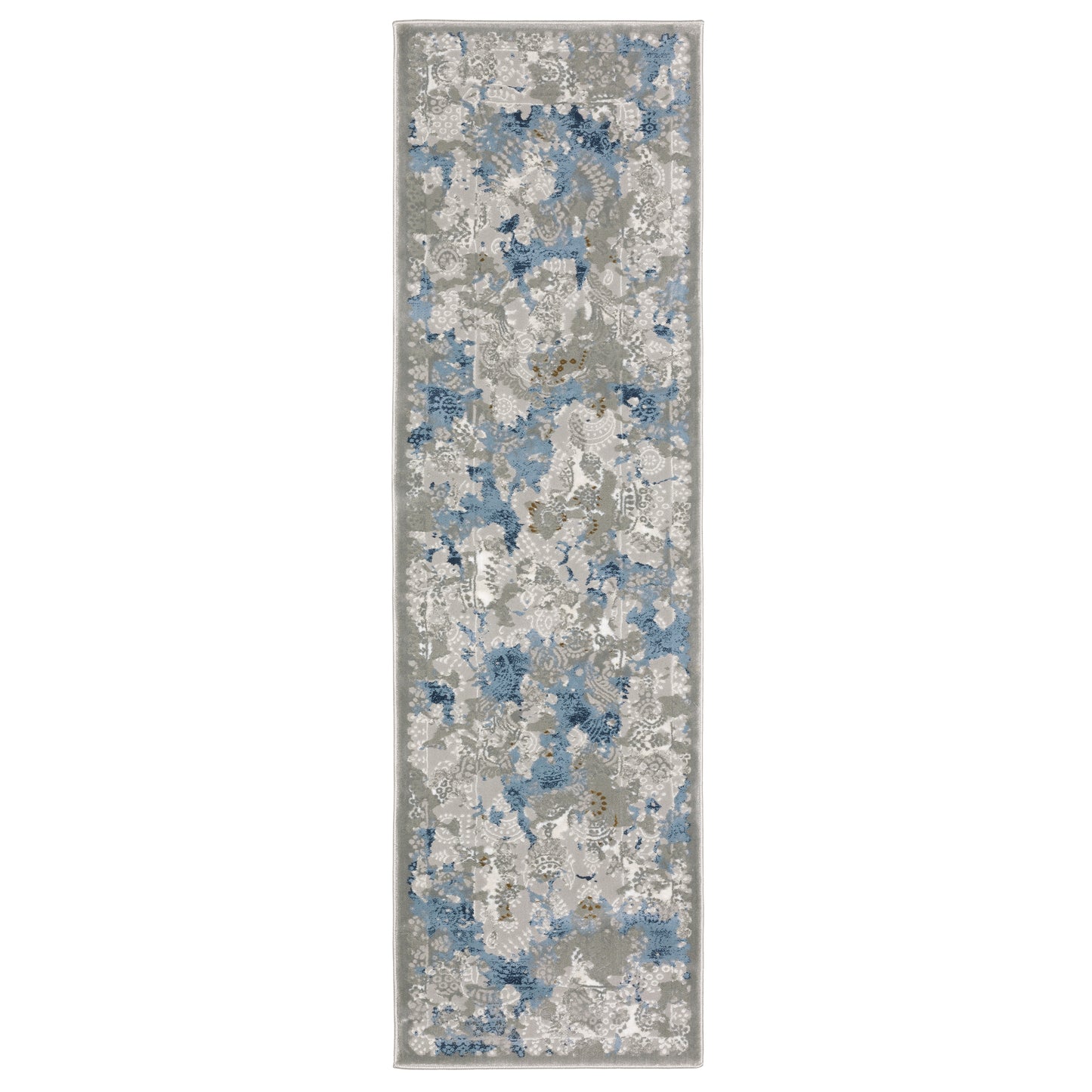Easton 3313Q Beige Abstract Rug