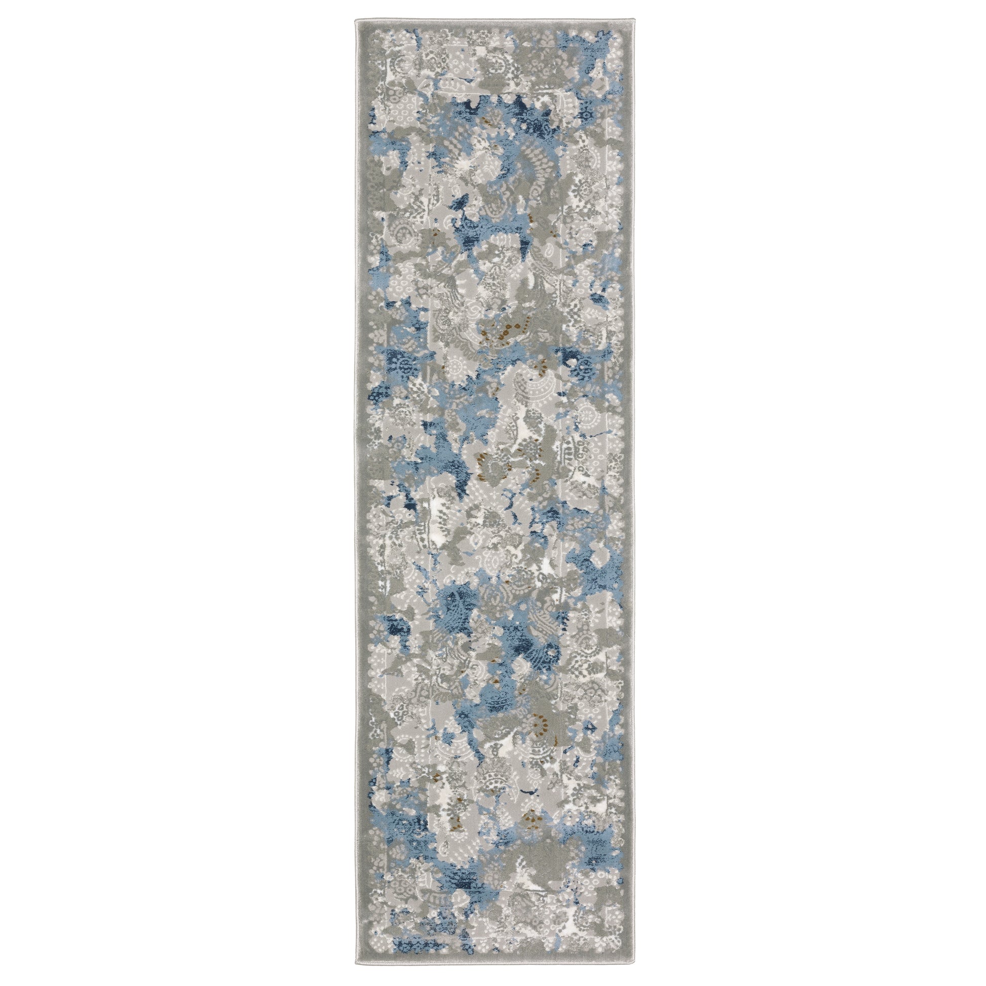 Easton 3313Q Beige Abstract Rug