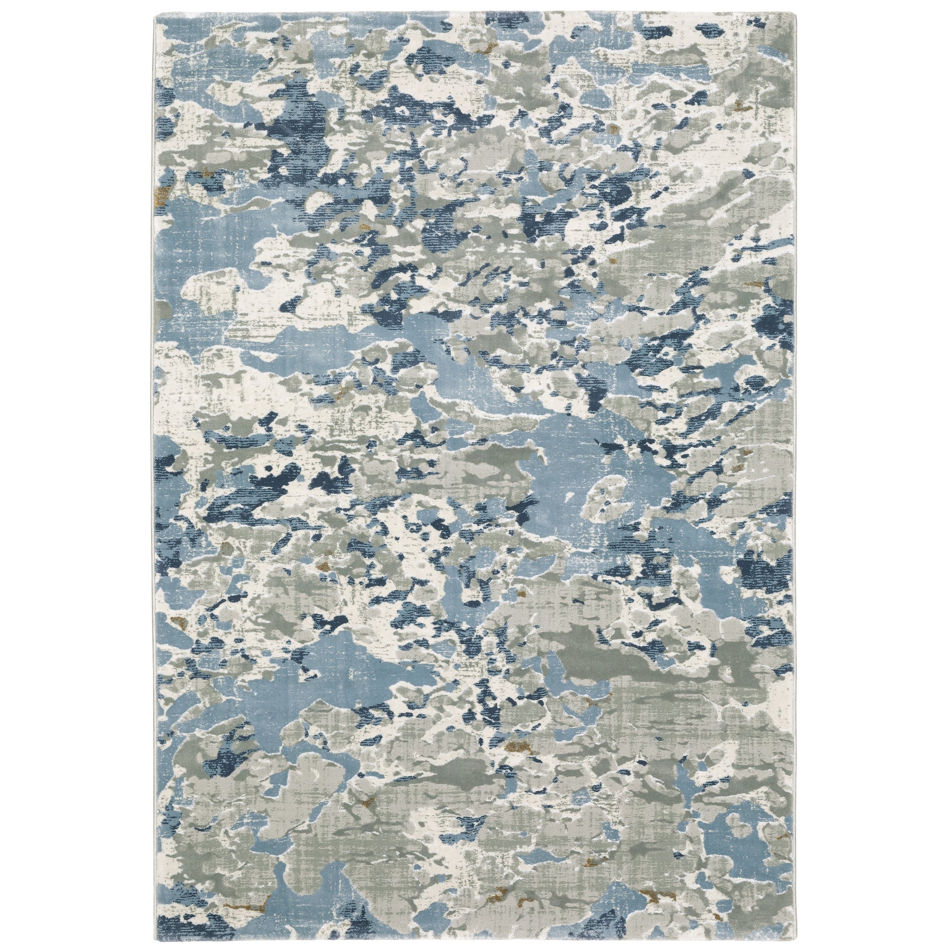 Easton 3317E Grey Abstract Rug