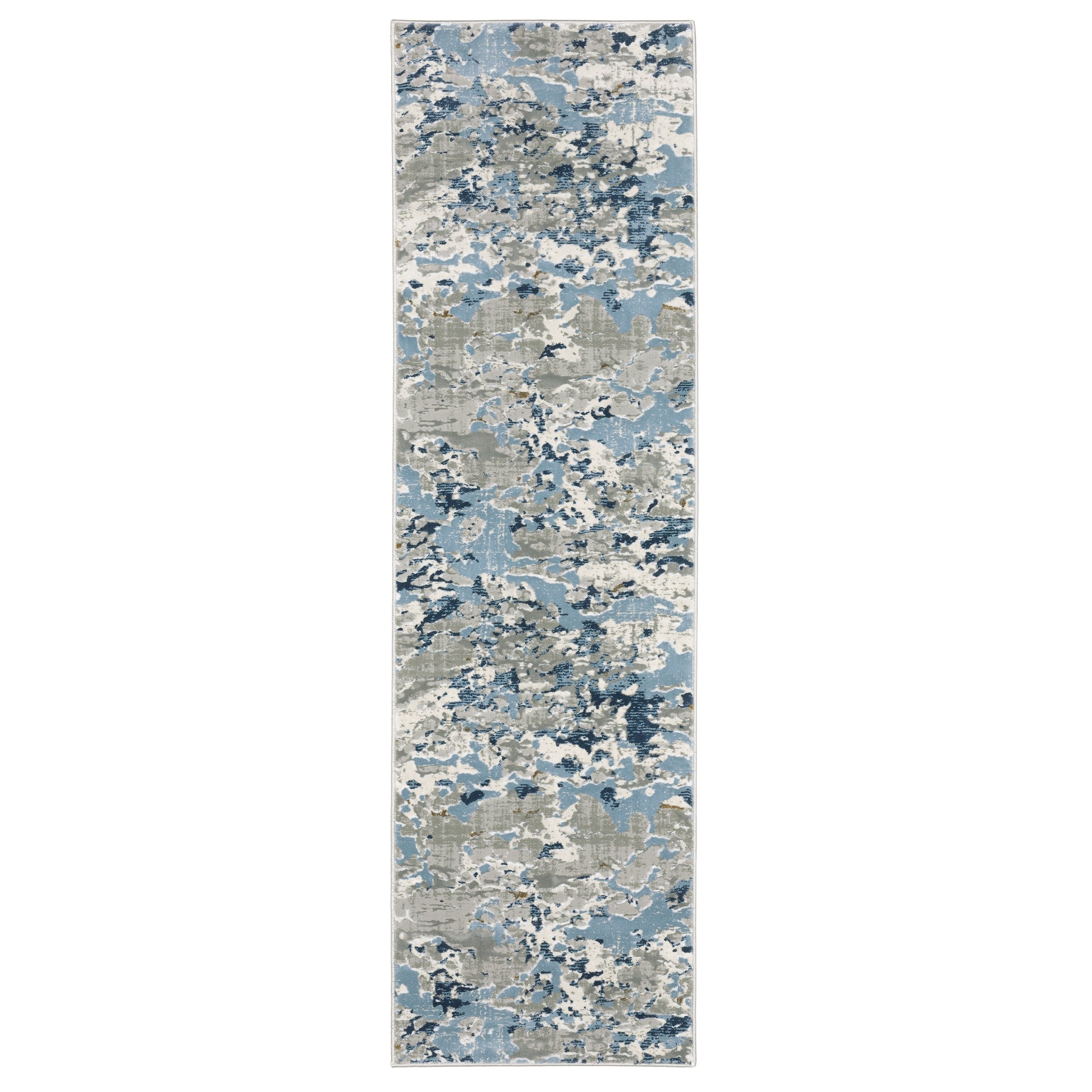 Easton 3317E Grey Abstract Rug