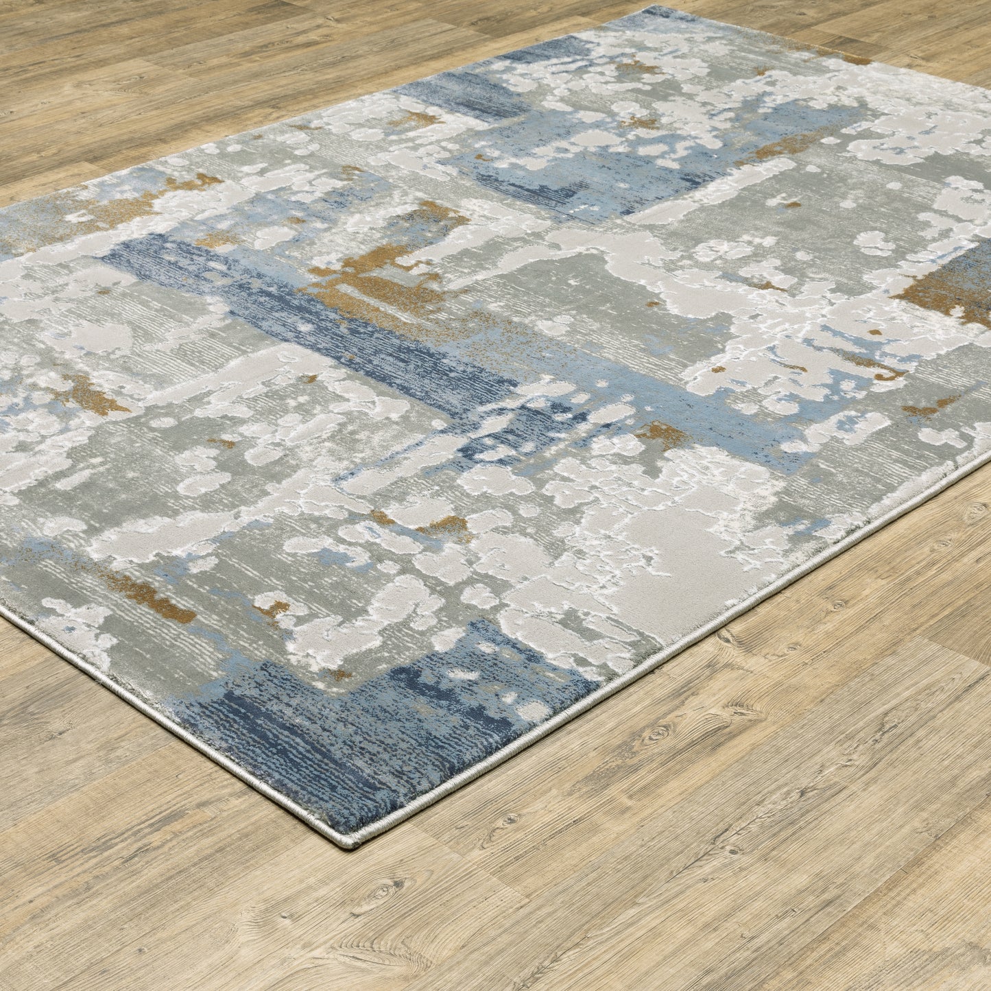Easton 4518X Grey Abstract Rug