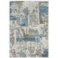 Easton 4518X Grey Abstract Rug