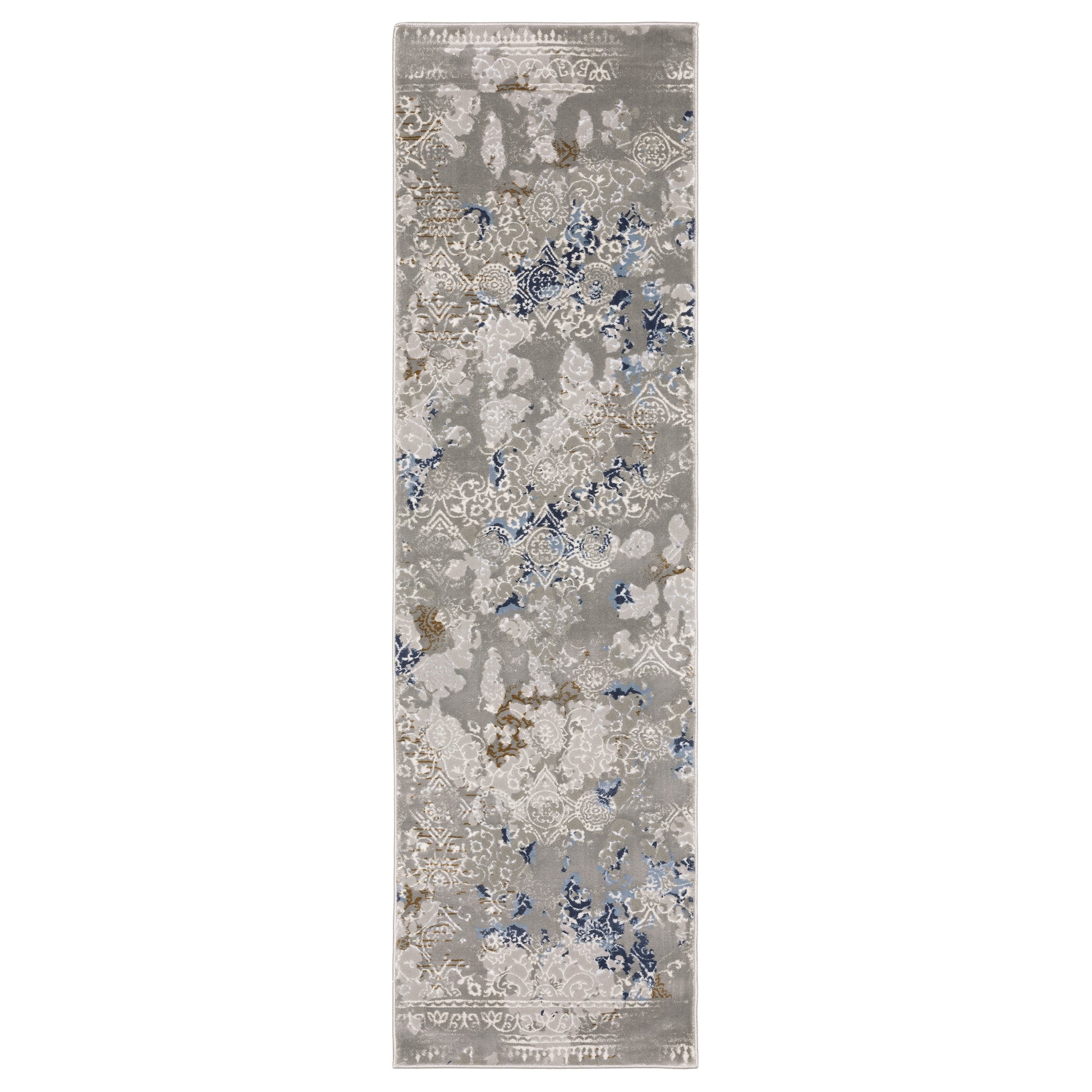 Easton 7111F Grey Distressed Rug