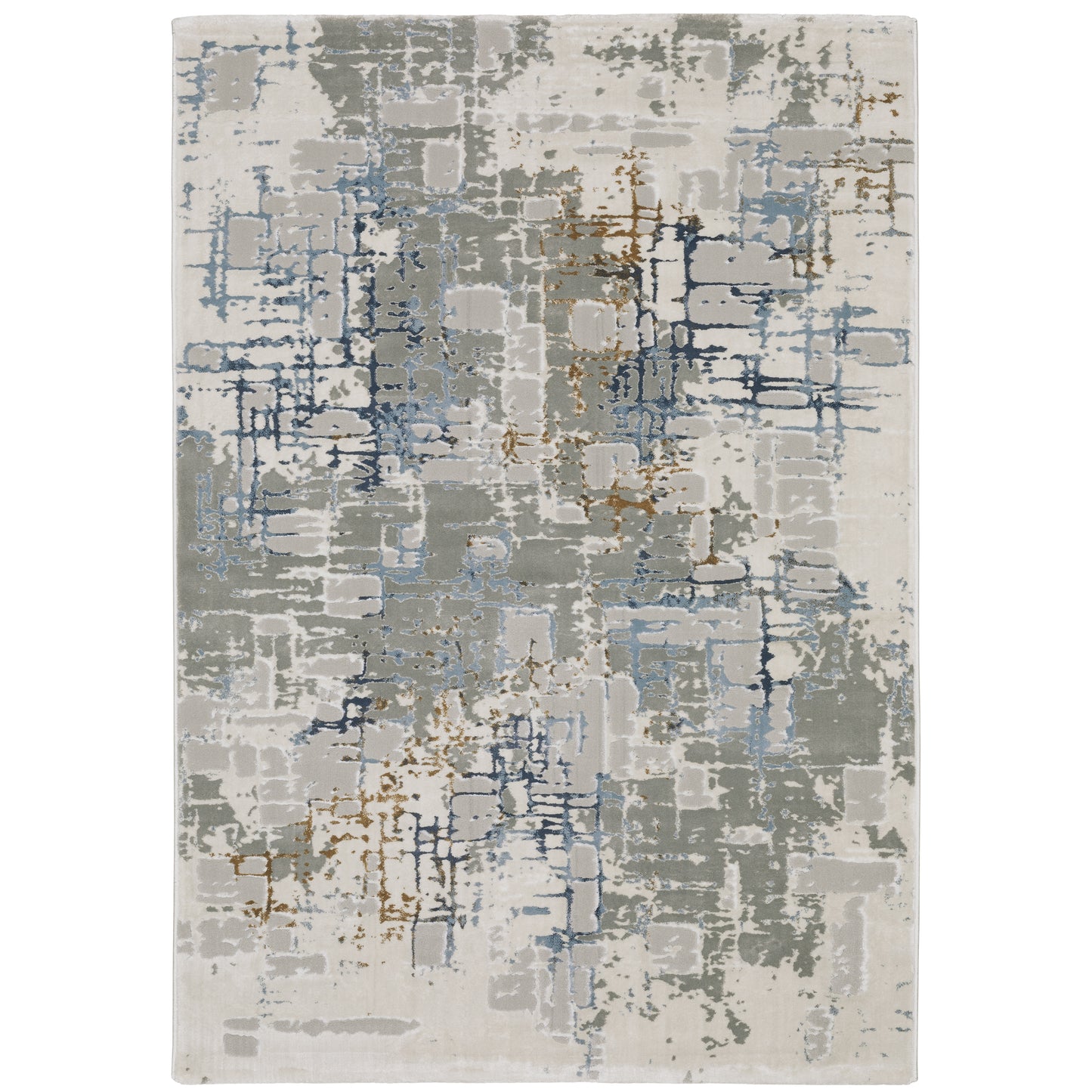 Easton 8111X Ivory Abstract Rug