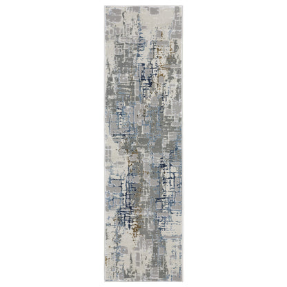 Easton 8111X Ivory Abstract Rug
