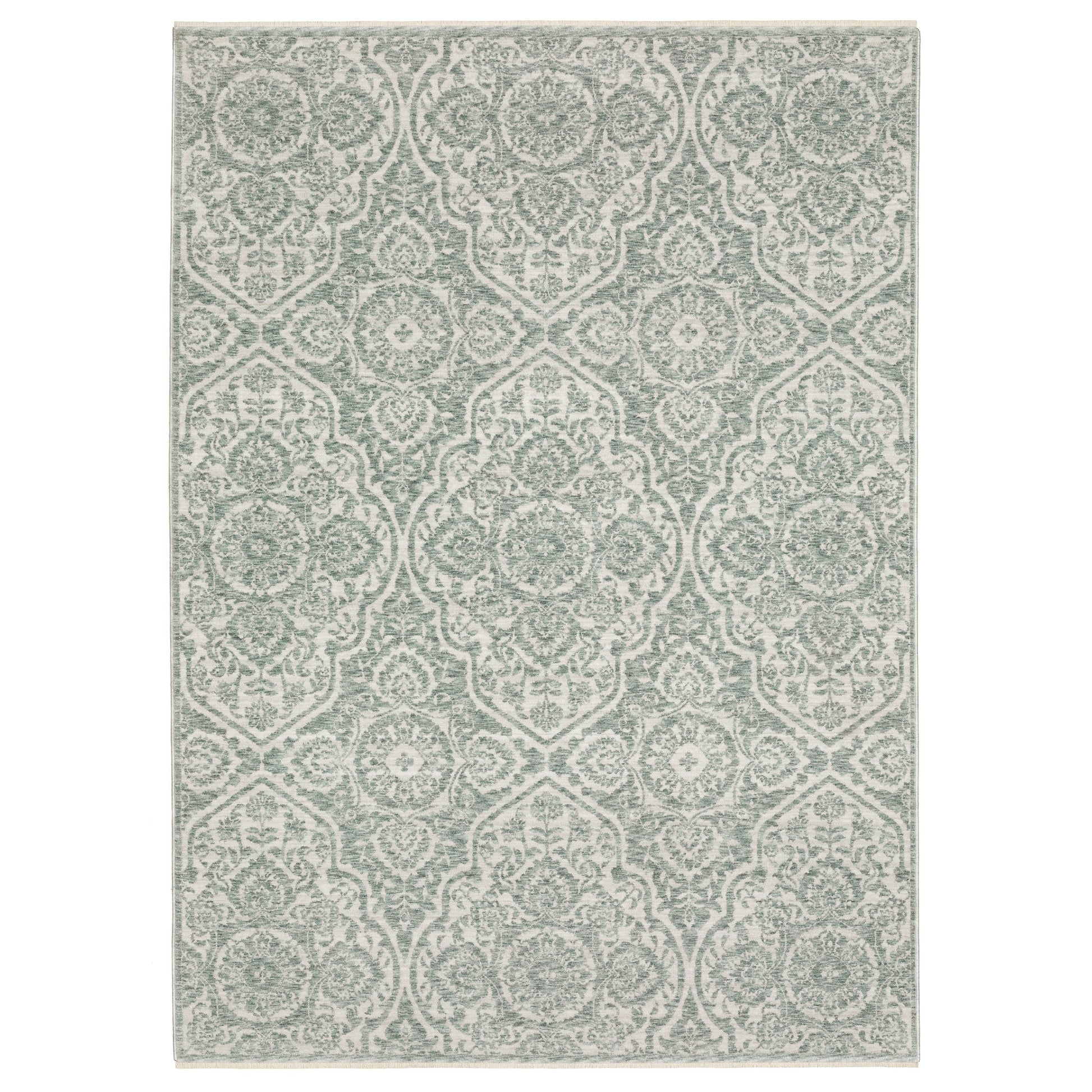 Echo ECH02 Green Medallion Rug