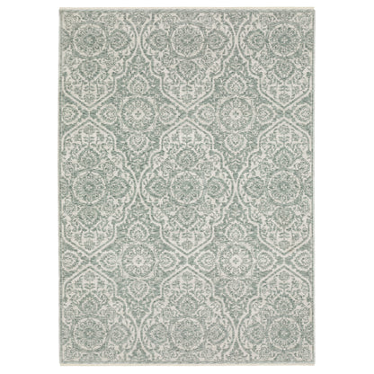 Echo ECH02 Green Medallion Rug