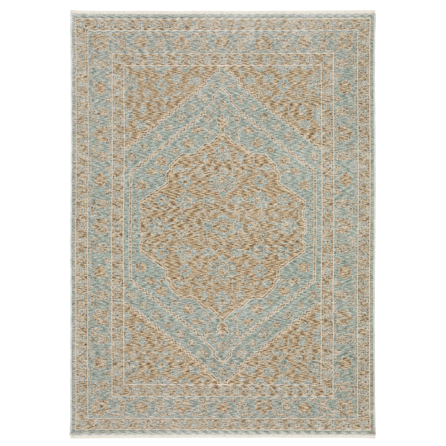 Echo ECH03 Beige Medallion Rug
