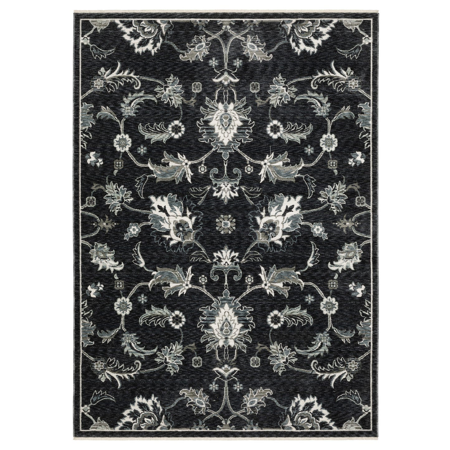 Echo ECH05 Blue Floral Rug