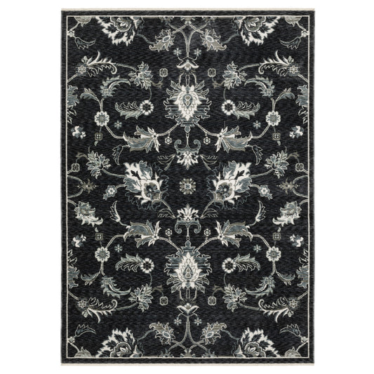 Echo ECH05 Blue Floral Rug
