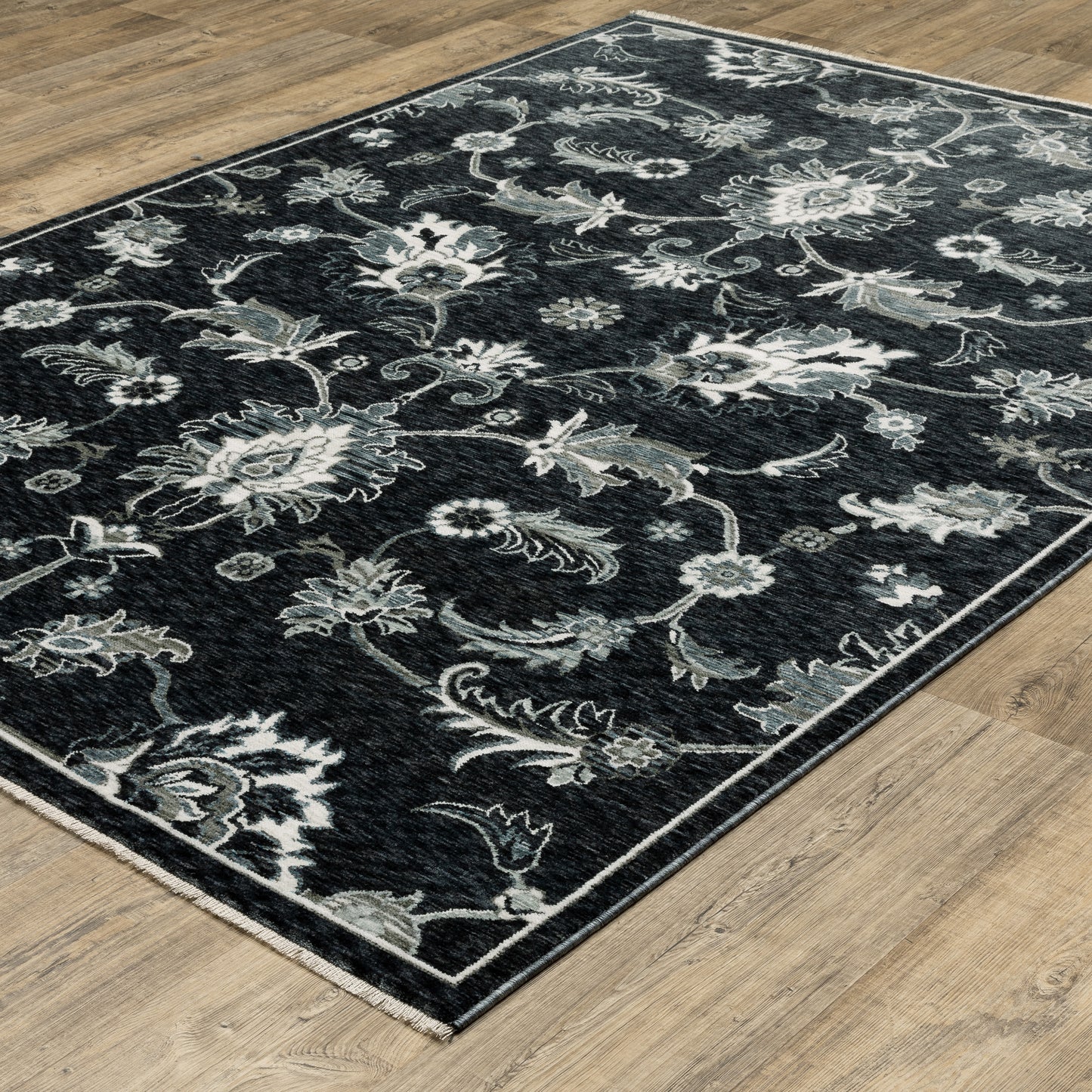 Echo ECH05 Blue Floral Rug