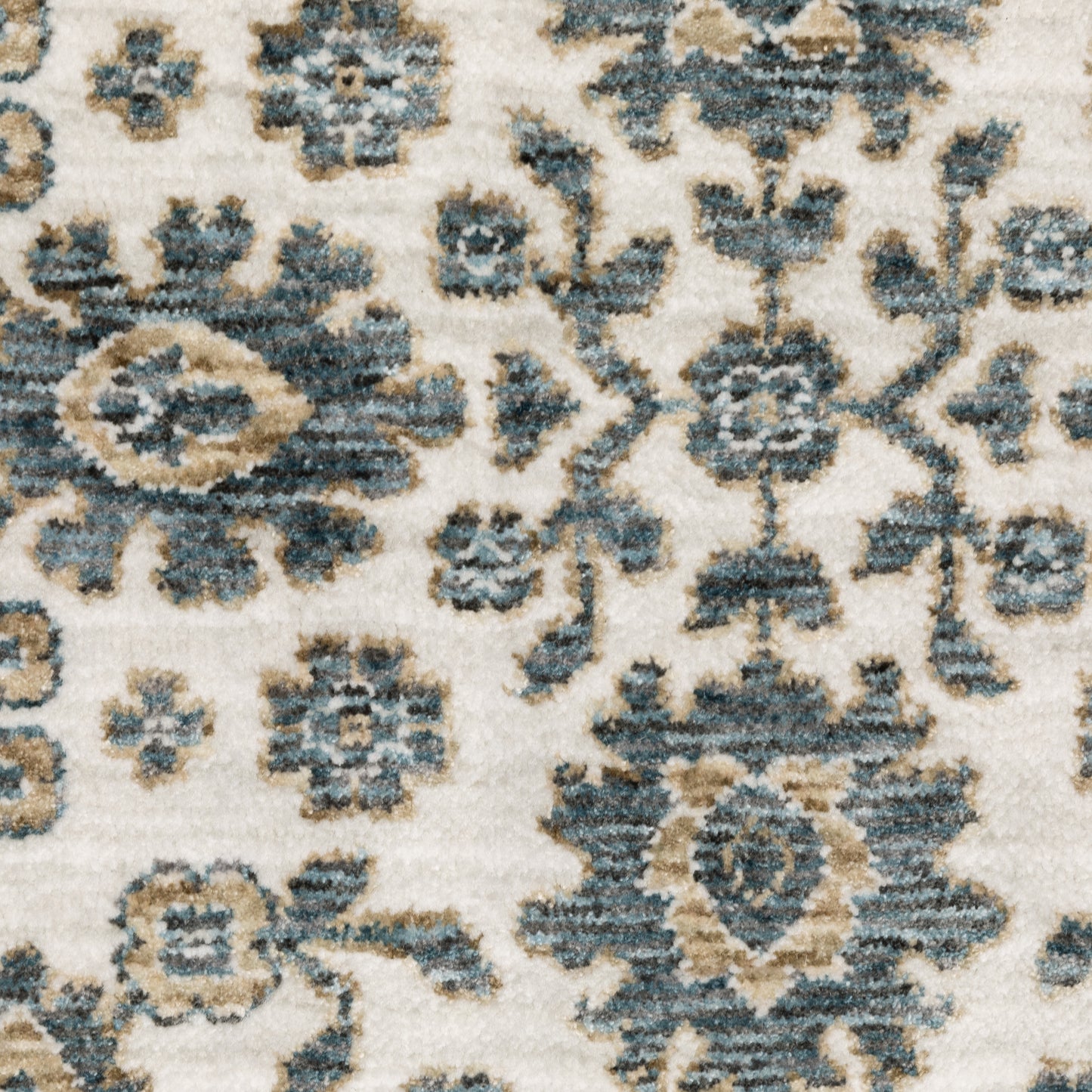 Echo ECH06 Ivory Floral Rug