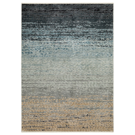 Echo ECH09 Blue Ombre Rug