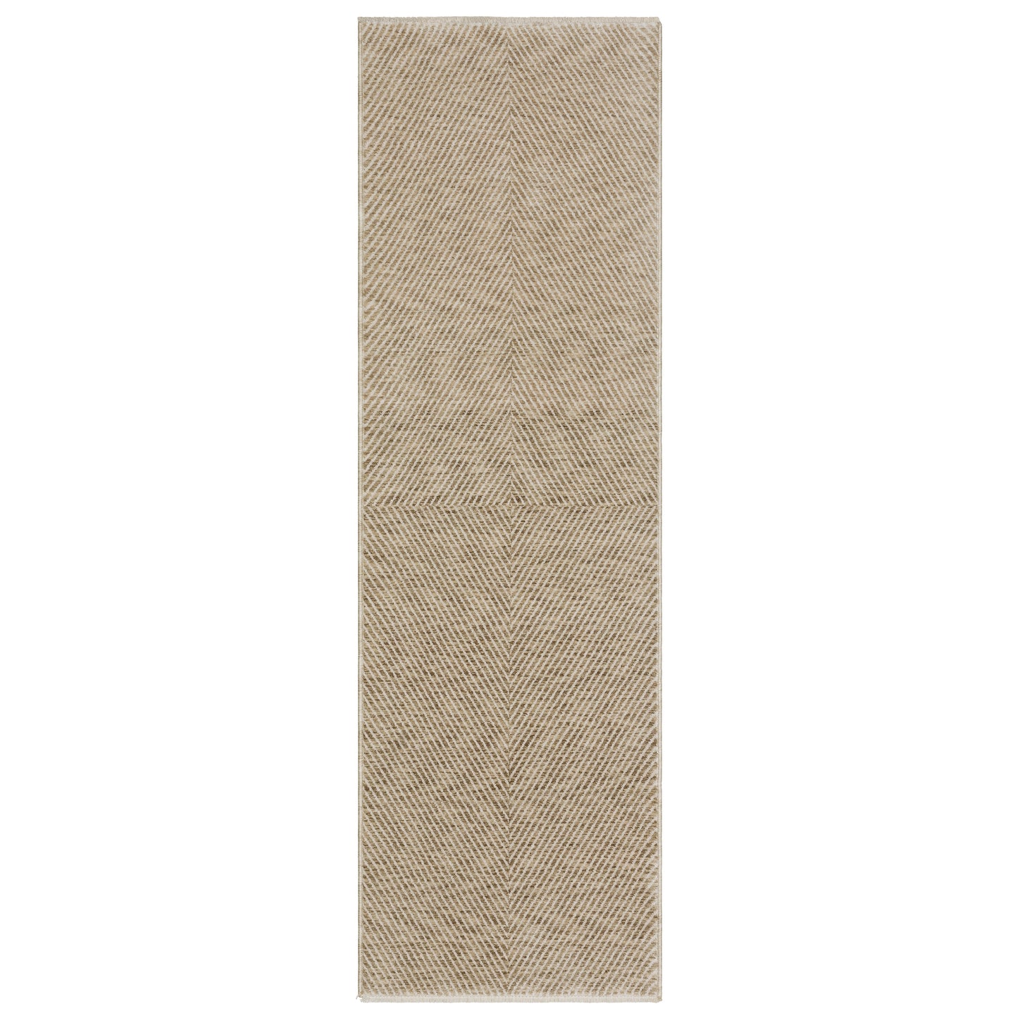 Echo Ech10 Beige/ Beige Solid Stripe Rug
