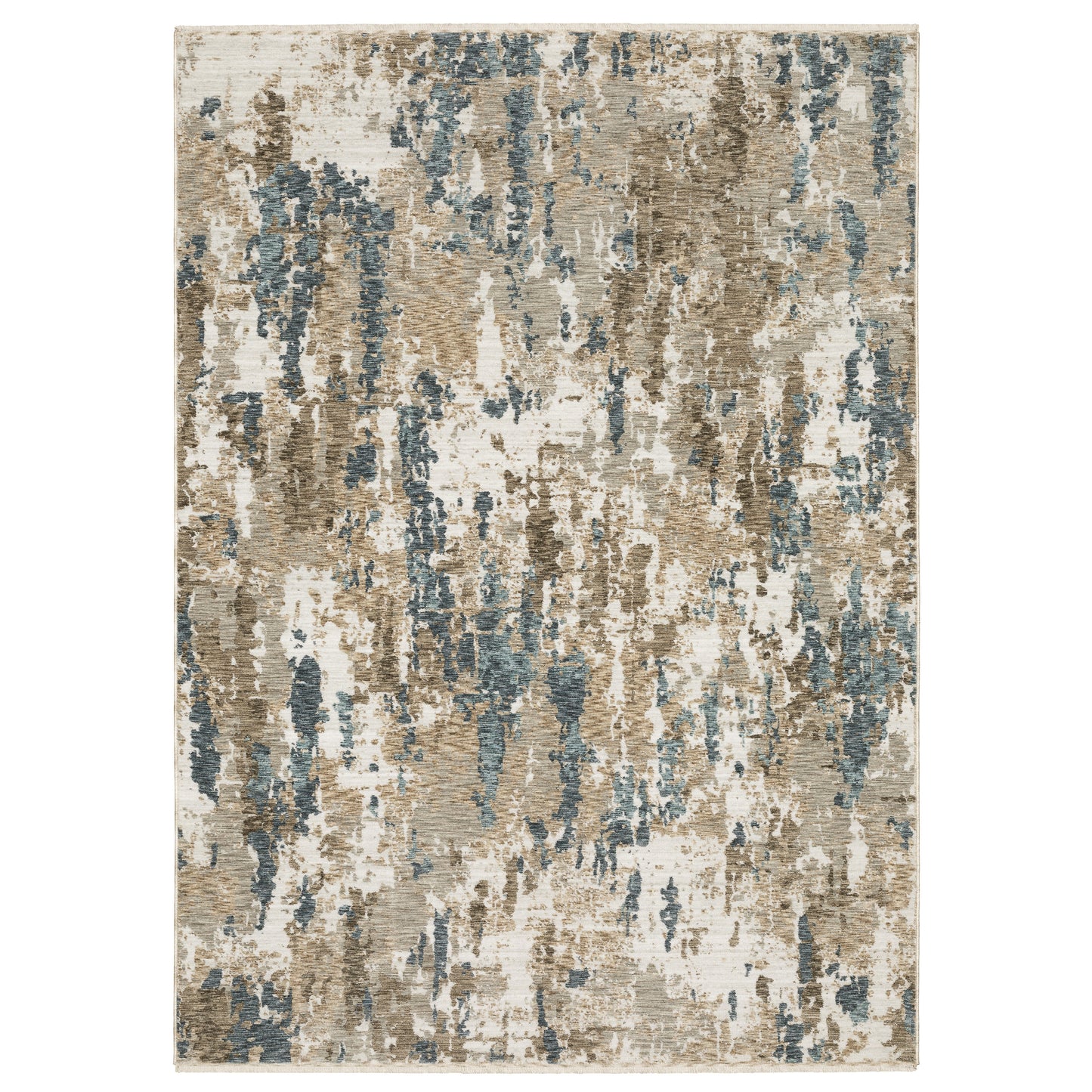 Echo ECH11 Beige Abstract Rug