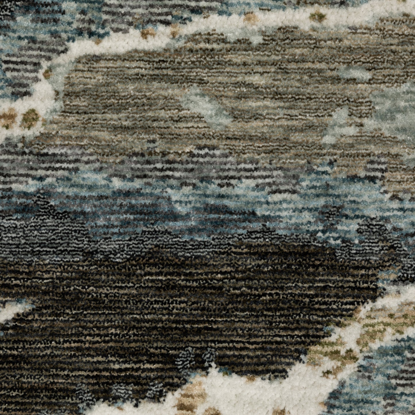 Echo ECH12 Blue Abstract Rug