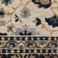 Eliana ELI02 Beige Floral Rug