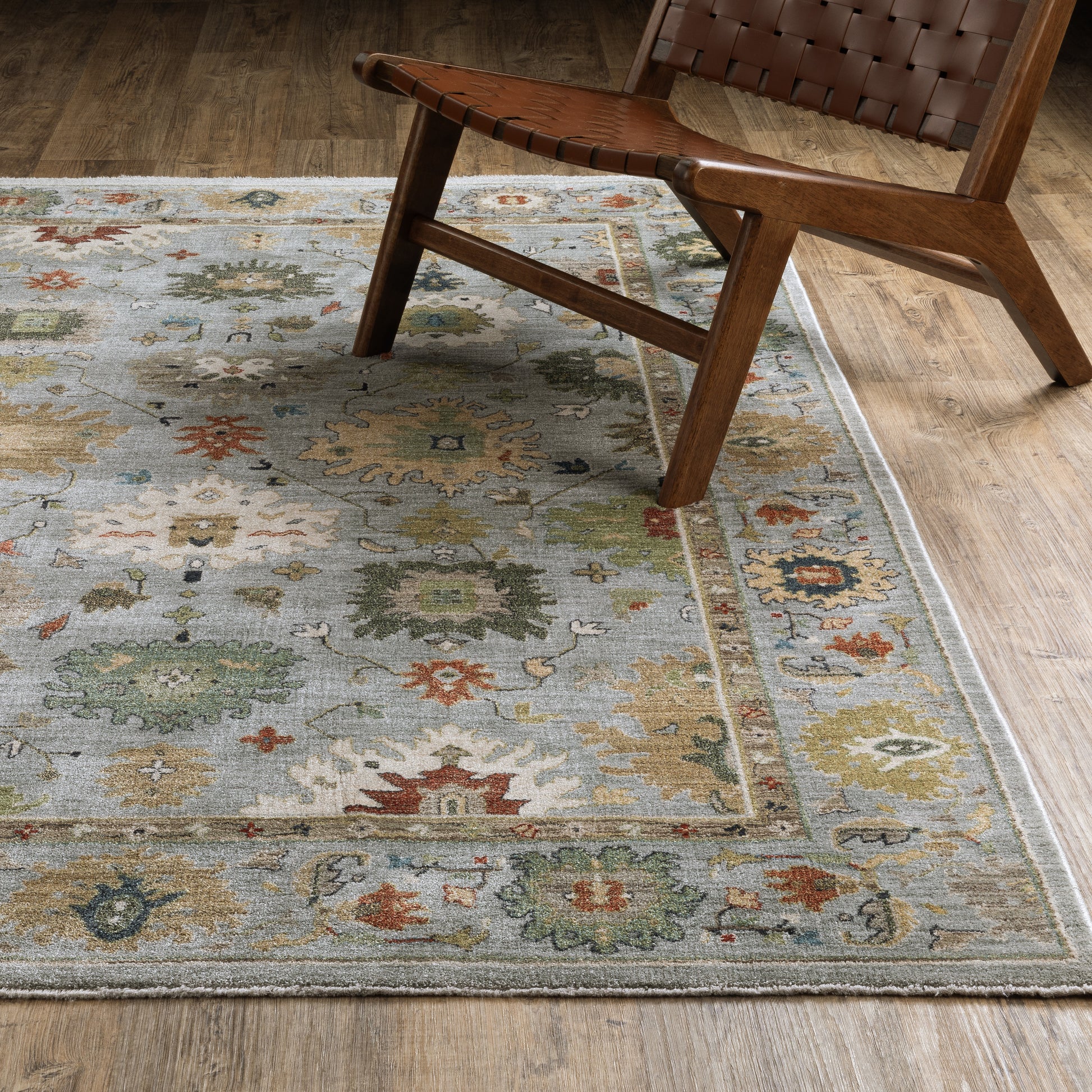 Eliana ELI03 Blue Oriental Rug