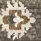 Ellington ELL09 Grey Floral Rug